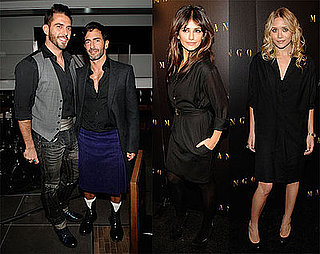 Photos of Ashley Olsen, Monica Cruz, Solange Knowles, Marc Jacobs at Mango Relaunch