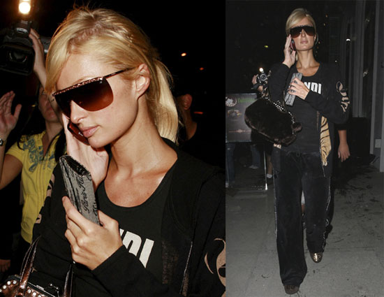 Paris Hilton Goes Tanning in LA