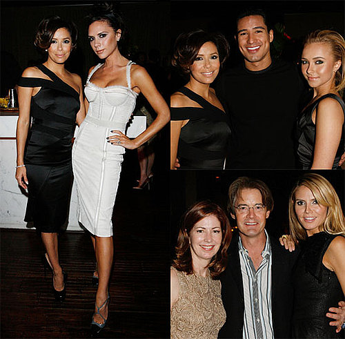 Photos of Allure Magazine Cover Party For Eva Longoria, Including Victoria Beckham, Hayden Panetierre, Mario Lopez, Heidi Klum
