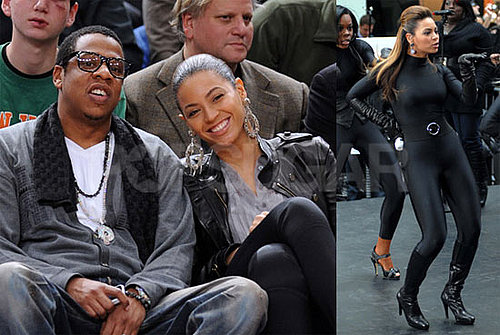 Photos and Video of Beyonce Knowles on the Today Show and at Knicks Game With Jay-Z