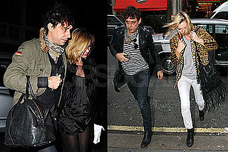 Photos of Kate Moss, Who Turned the Hose on Photographers, and Jamie Hince Out in London