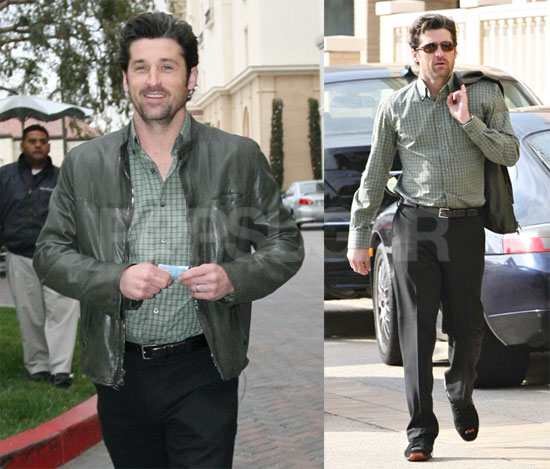 Patrick Dempsey Shops in Green
