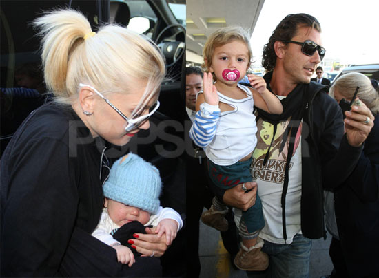 Gwen and the Boys at the LAX Gwen and the Boys at the LAX
