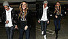 Photos of Lindsay Lohan and Samantha Ronson Going to a Movie Theater in LA