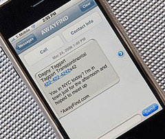AwayFind Sends Urgent Messages to Your Phone Via Text