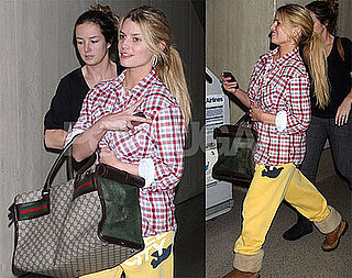 Photos of Jessica Simpson Arriving at LAX Talking About Sharing Her Gift