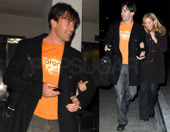 Jon Hamm Arrives at LAX