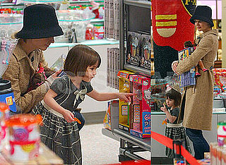 Photos of Suri Cruise Picking Out Toys at FAO Schwarz