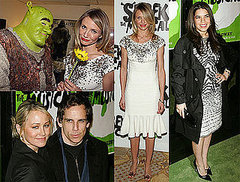Photos of Cameron Diaz, America Ferrera, Ben Stiller, Michael Urie, Christine Taylor at the Premiere of Shrek the Musical