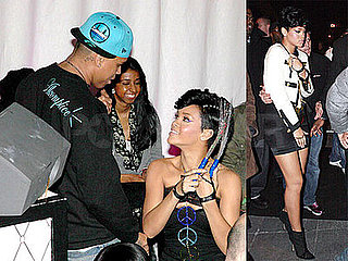 Rihanna and Chris Show the City of Love How It's Done