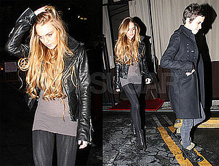 Photos of Lindsay Lohan and Samantha Ronson Leaving Bardot in LA