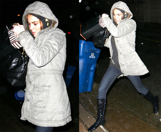 Lindsay Caught in the Rain