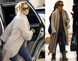 Photos of Jennifer Lopez at Barneys and Saks Fifth Avenue