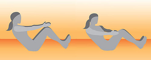 Ab Work: Seated Russian Twist