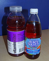 Berry Juice Squeeze vs. Vitamin Water