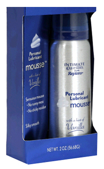 Personal Lubricant in Mousse Form 