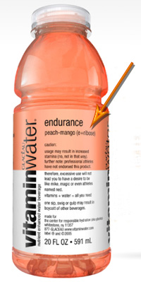 Ribose in My Vitamin Water?