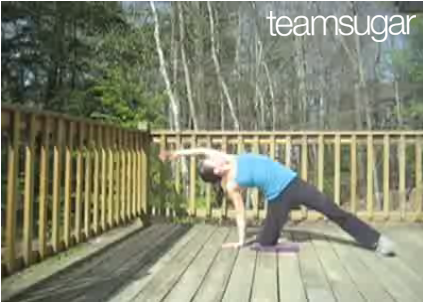 Stretch It: Side Bends on Your Knee