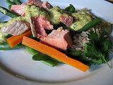 Poached Salmon With Curried Yogurt Sauce Poached Salmon With Curried Yogurt Sauce