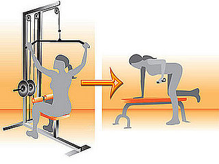 Weight Lifting: Dumbbell Row For Lat Pull Down