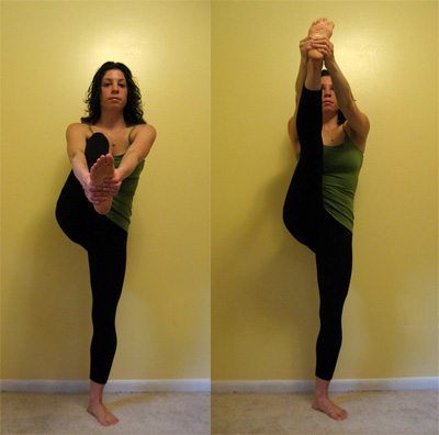 Strike a Yoga Pose: Standing Hand to Big Toe C 