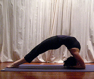 Two-Legged Inverted Staff Pose