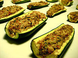 Creamy Zucchini Boats