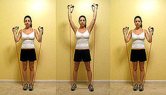 Multitasking Move: Shoulder Press Steppers 