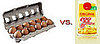 Eggs vs. Egg Beaters  