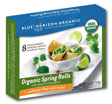 Food Review: Blue Horizon Organic Spring Rolls
