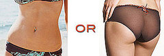 What's More Important to You: Flat Belly or Toned Tush? 