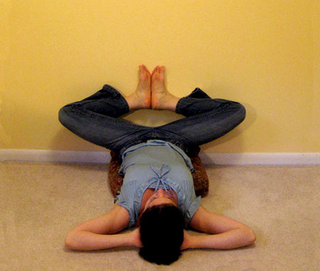 Relaxing Yoga Pose For the End of the Day