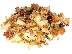 Healthy Recipe: Cranberry-Pear Wild Rice Stuffing Healthy Recipe: Cranberry-Pear Wild Rice Stuffing