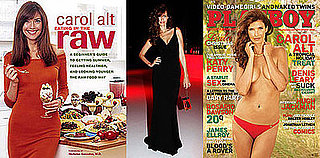 Photo of Carol Alt on the Cover of Playboy, Talking About Her Raw Food Diet