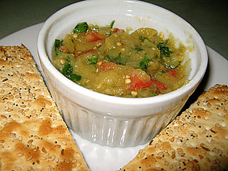 Healthy Holiday Recipe: Flame-Grilled Eggplant Dip