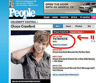People Online Has Nothing to Say About Chace Crawford