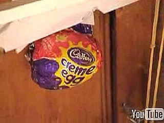 Rube Goldberg Machine Smashes a Cadbury Egg