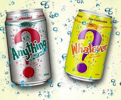Product of the Day: Anything and Whatever Soft Drinks