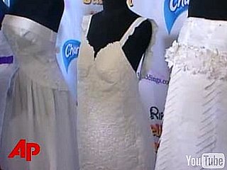 Toilet Paper Wedding Dresses