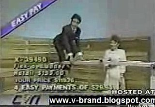 QVC Salesman Falls While Demonstrating Product
