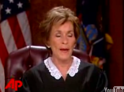 Earthquake in LA Yesterday Interrupts Judge Judy
