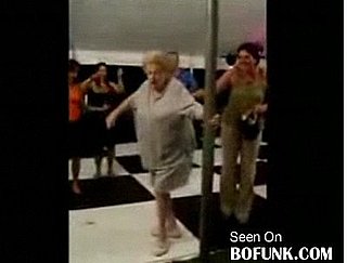 Pole-Dancing Grandma