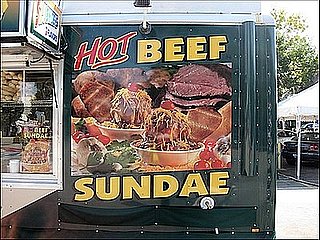 Hot Beef Sundae