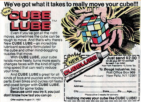 Cube Lube