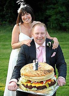 Dream Wedding Cake: A 42-Pound Cheeseburger 