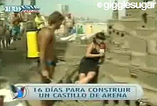 Keep This Reporter Away From Your Sand Castles