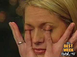 Woman Scratches Eyeballs on David Letterman