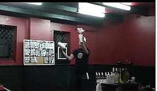 Bartender Has Mad Skills
