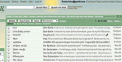 Santa's Gmail Inbox Santa's Gmail Inbox