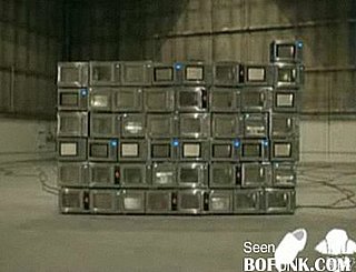 Microwaves Programmed to Play Jingle Bells